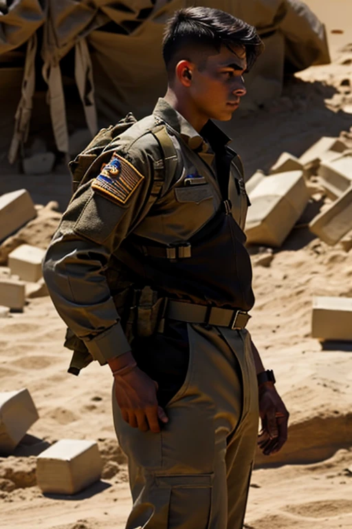 elite soldier in the war