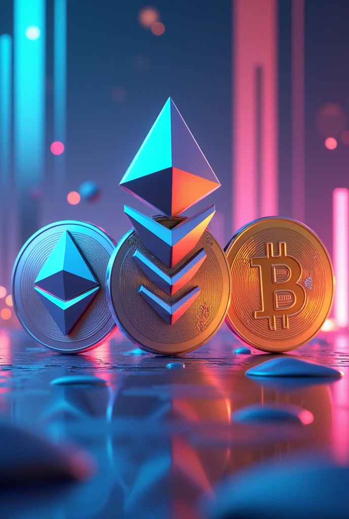 Bitcoin, ethereum, ripple, Litecoin, tether showing its differences