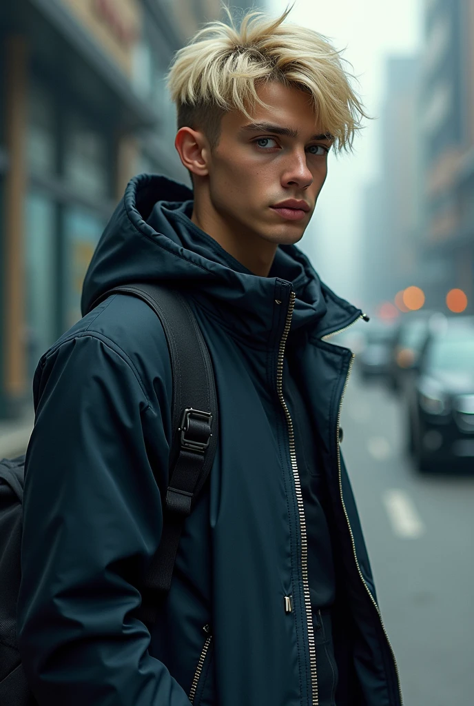 a man who has never been seen before,only interacted on the phone but a polytechnic student interested in motorcycles and cars studying the cost of geotechnical engineering blonde hair black skin sweet has a y15 v1 blue color height 178cm