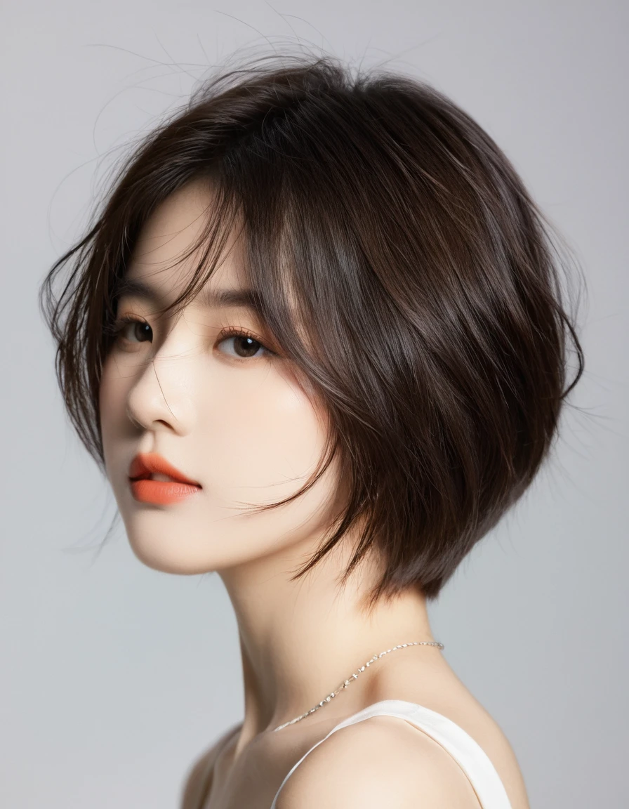 , shorth hair ,