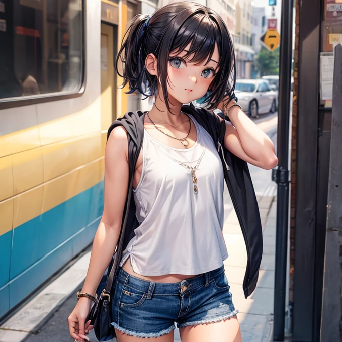 Shorts　juvenile　Tank top　hoodie　jeans
