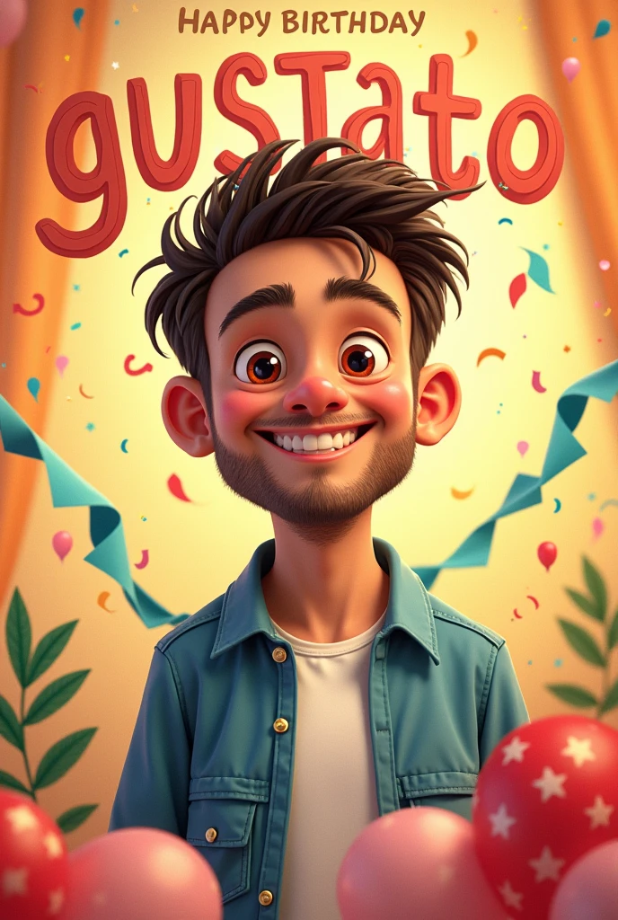 Birthday card for gustavo