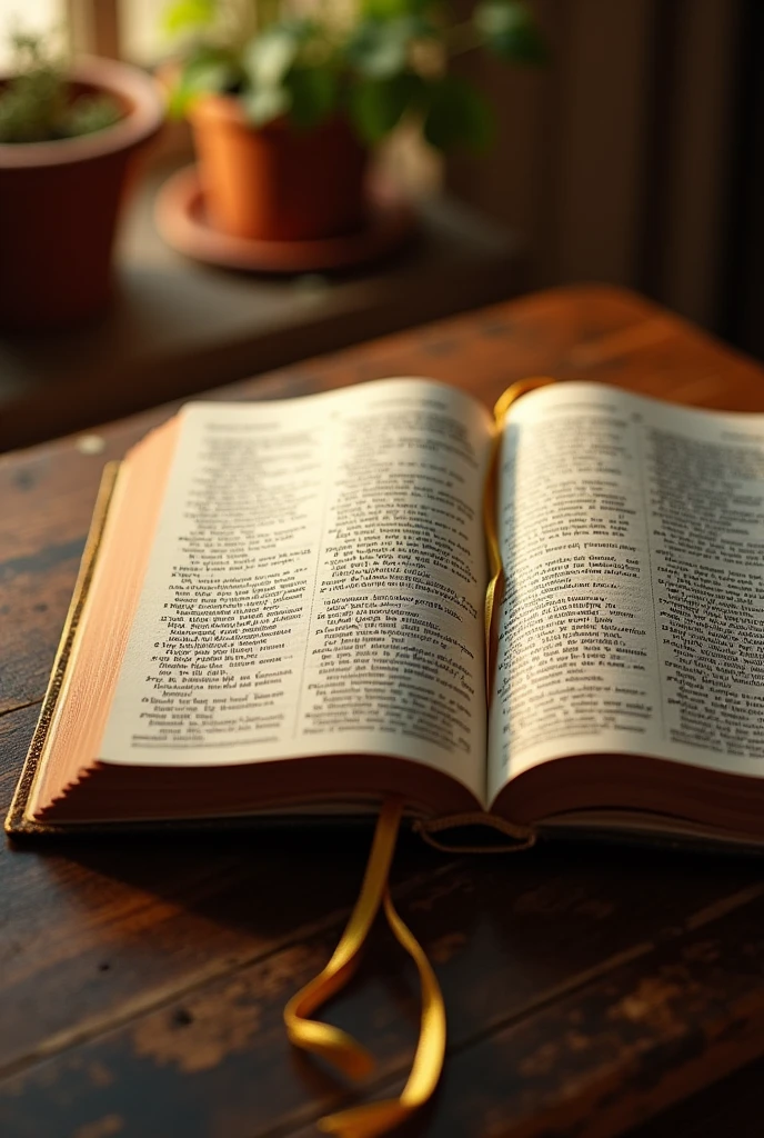 Notebook cover with open bible