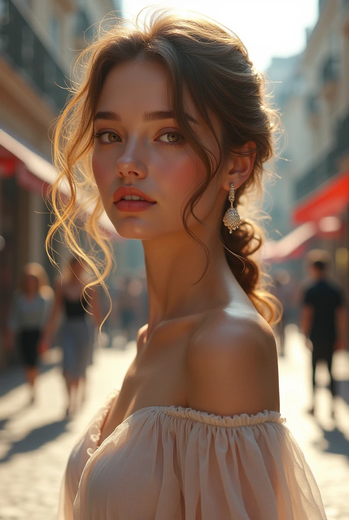 The most beautiful girl is in Paris