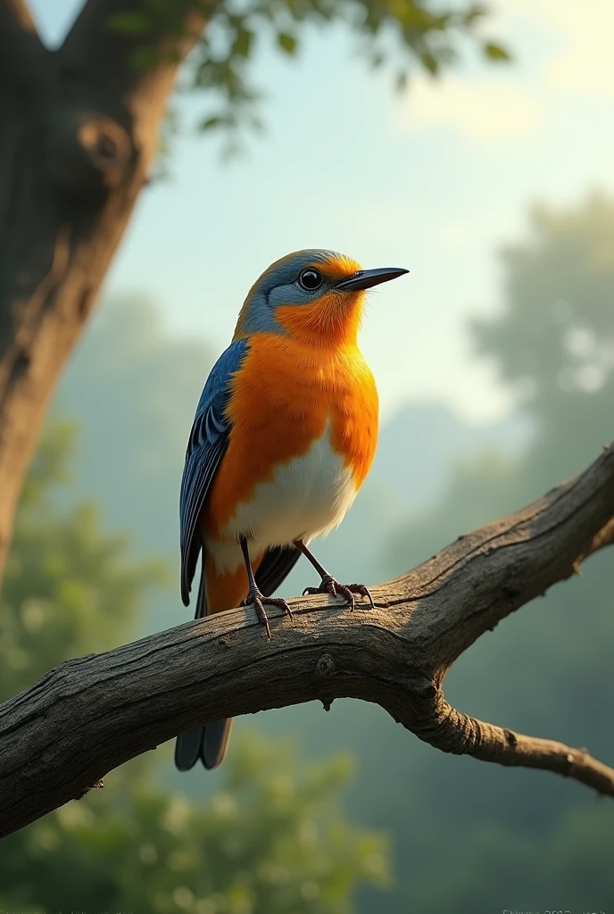 bird standing on a branch