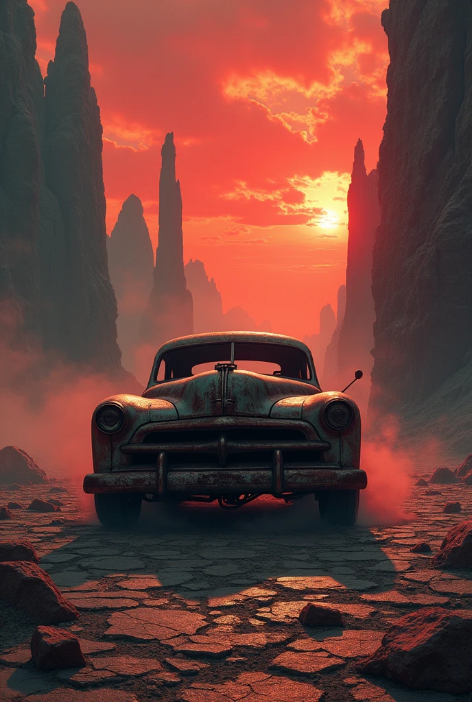 Hell Scenery Car Wallpaper 