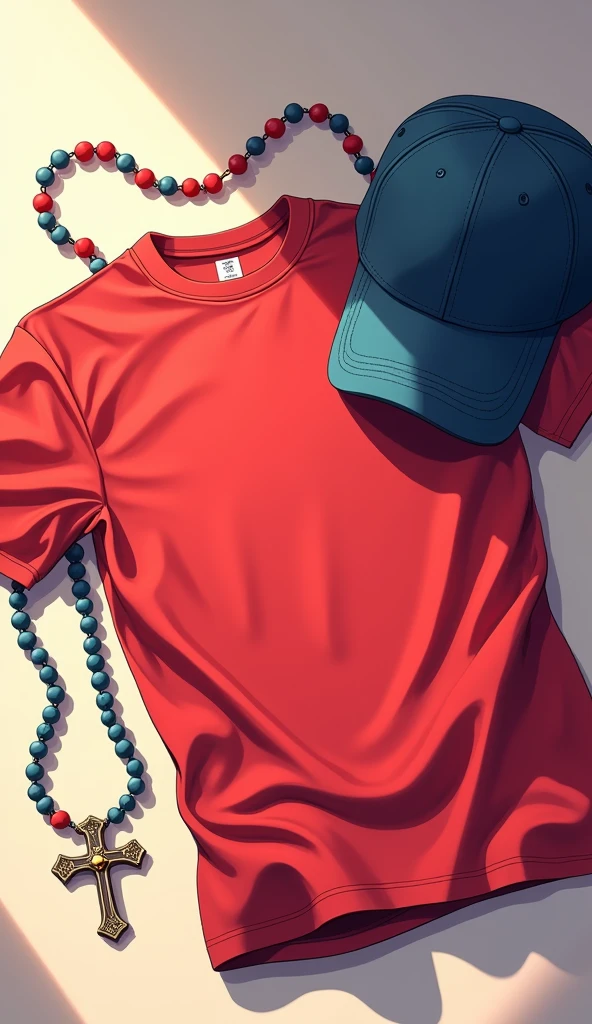 Red T-shirt crumpled on the floor and next to it a baseball cap and a rosary 2d style anime visually beautiful very anime Anime style animeRed T-shirt crumpled on the floor and next to it a baseball cap and a rosary 2d style anime visually beautiful very anime
Red T-shirt crumpled on the floor and next to it a baseball cap and a rosary 2d style anime visually beautiful very anime Anime style animeRed T-shirt crumpled on the floor and next to it a baseball cap and a rosary 2d style anime visually beautiful very anime