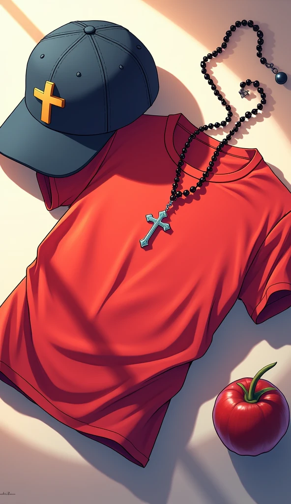  
Red T-shirt crumpled on the floor and next to it a baseball cap and a rosary 2d style anime visually beautiful very anime Anime style animeRed T-shirt crumpled on the floor and next to it a baseball cap and a rosary 2d style anime visually beautiful very anime  
Red T-shirt crumpled on the floor and next to it a baseball cap and a rosary 2d style anime visually beautiful very anime Anime style animeRed T-shirt crumpled on the floor and next to it a baseball cap and a rosary 2d style anime visually beautiful very anime 