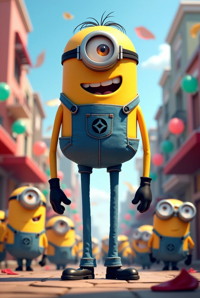 Minions named kevin was tall