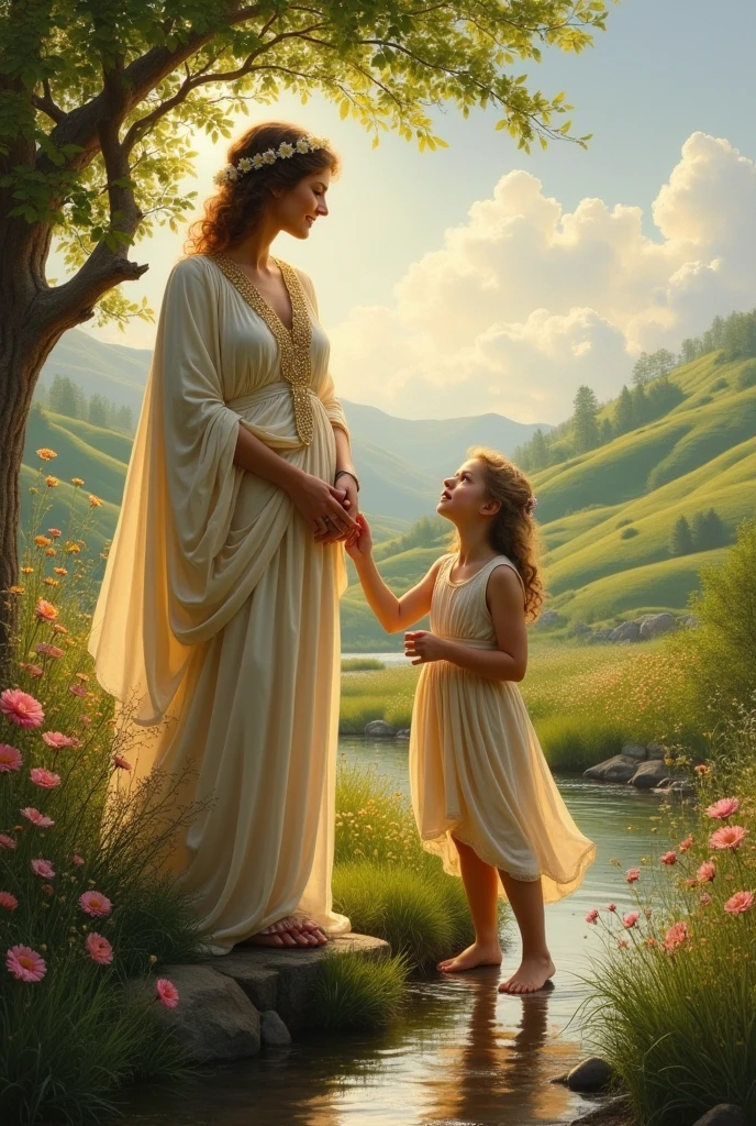 Demeter and her daughter