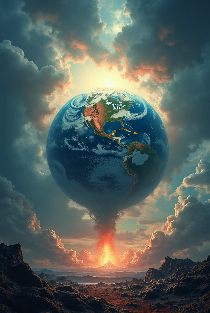 Create a poster about global warming 
