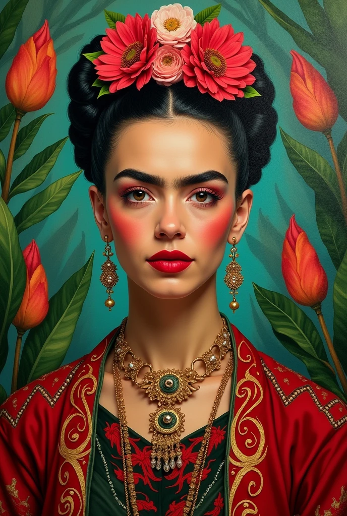 Frida Kahlo admired by many women around her