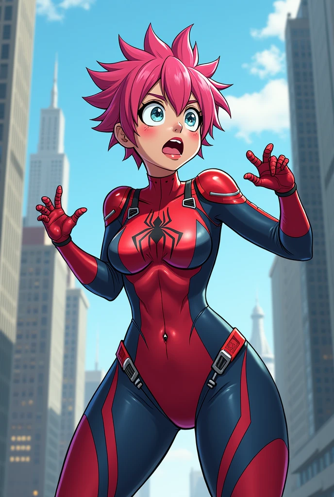 Peni parker gets a wedgie