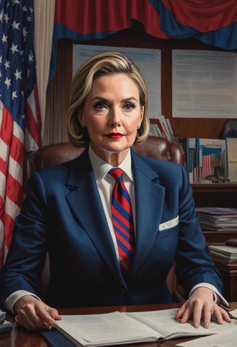 Generate the image of a US political office