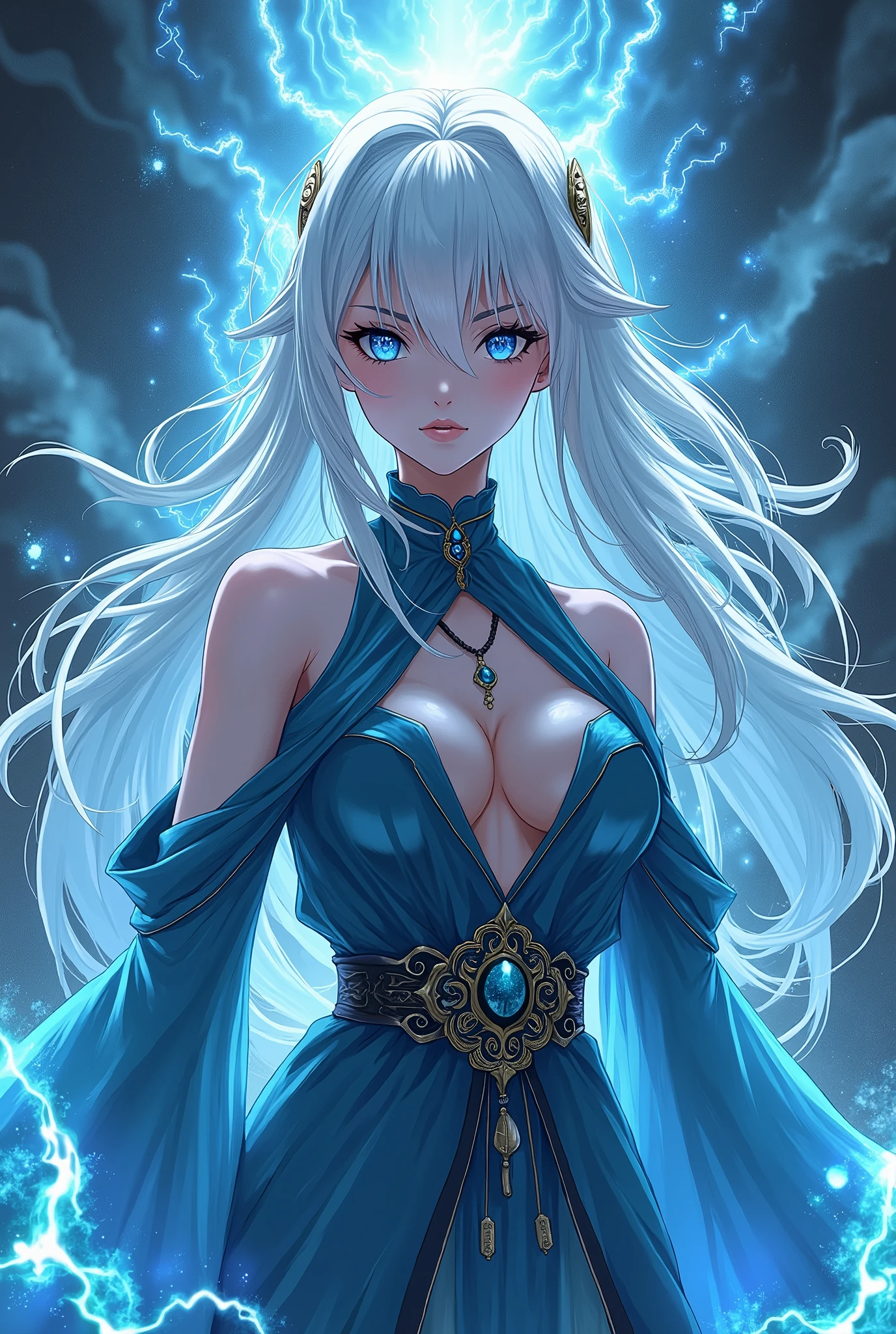 Satoru gojo woman full body
