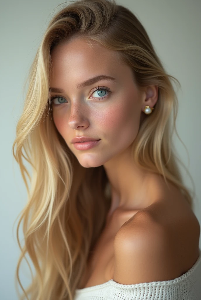 Pretty realistic blonde girl 1