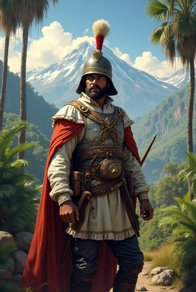 Spanish soldier South America