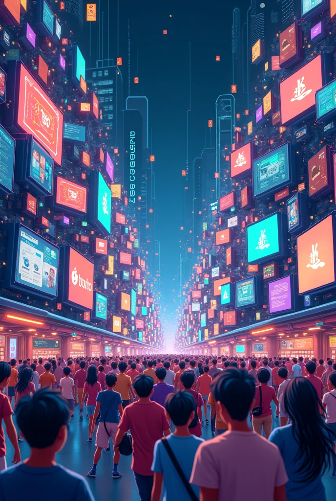 Wallpaper os crowds