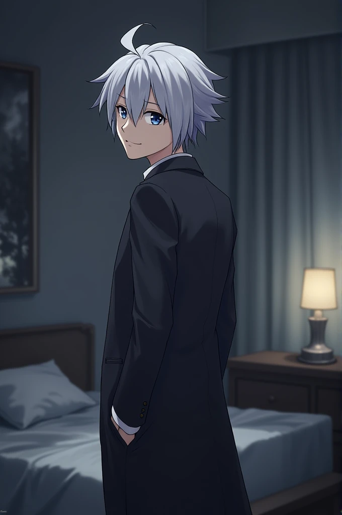 Gojo saying good night