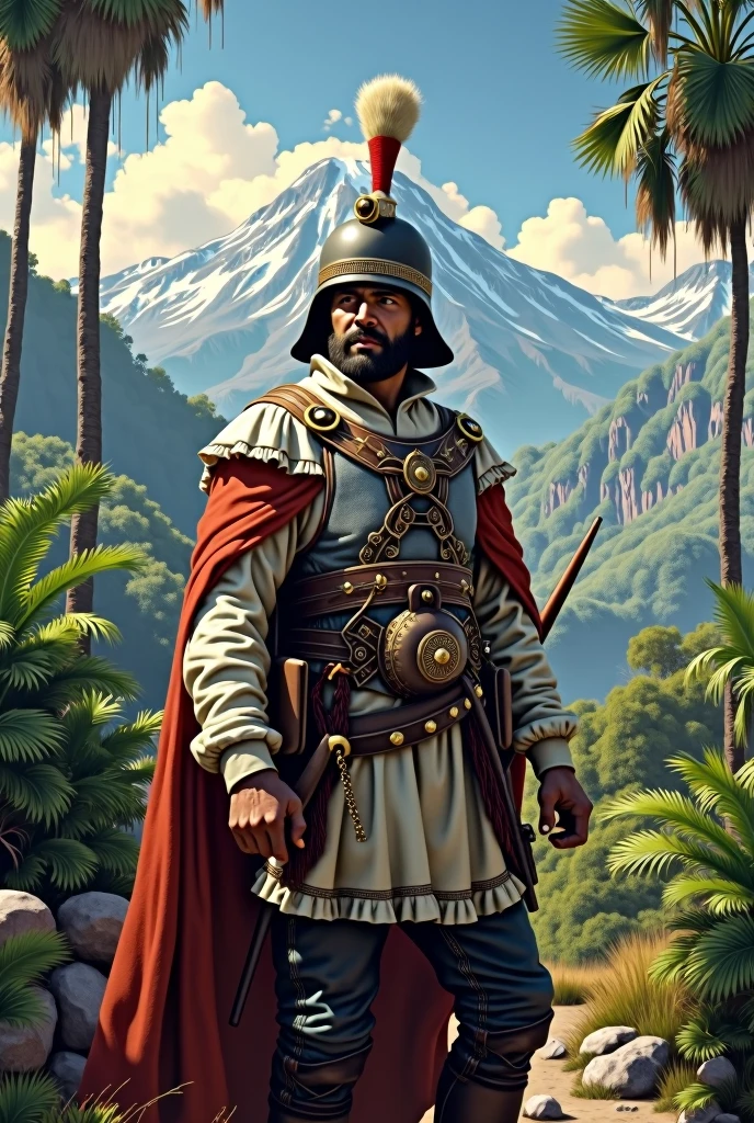 Spanish soldier South America 