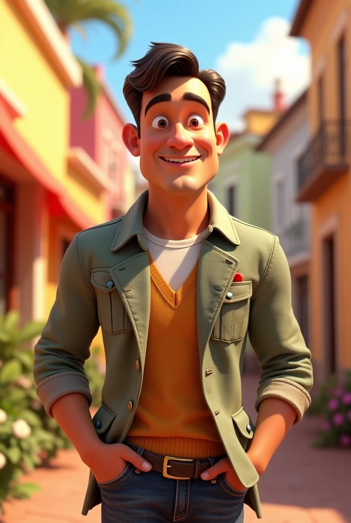 Sexy dad Pixar style