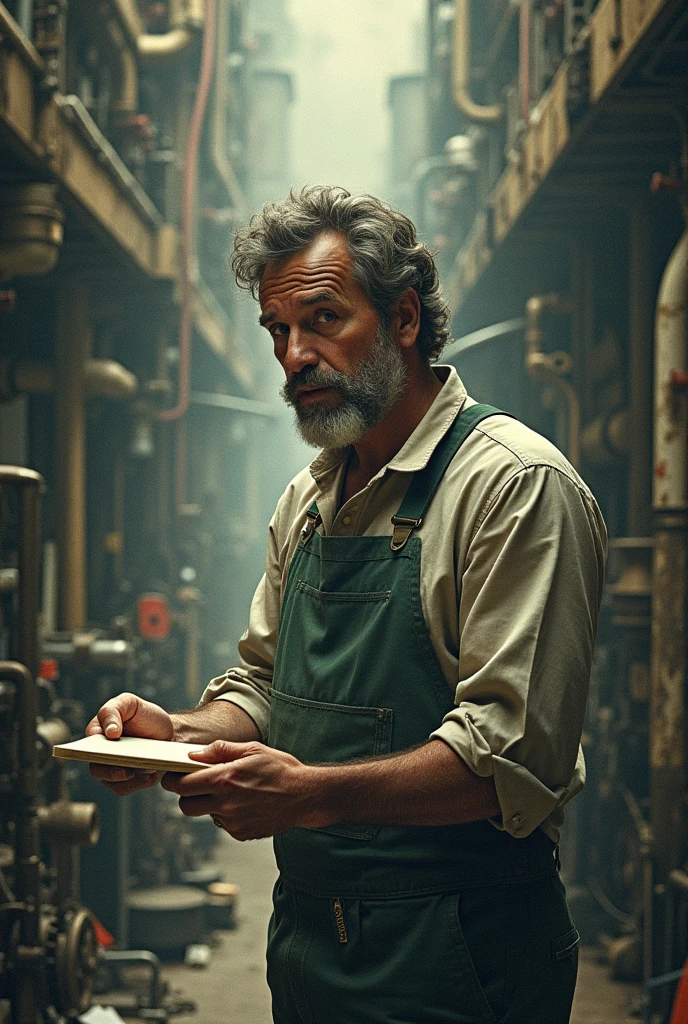 Create a movie poster from the book "Paper Taster" by Fernando Carraro