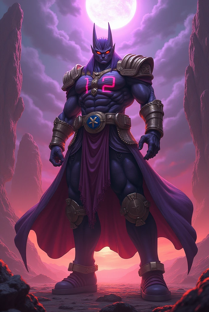 Create Cumber from Dragon Ball Heroes with a number 12