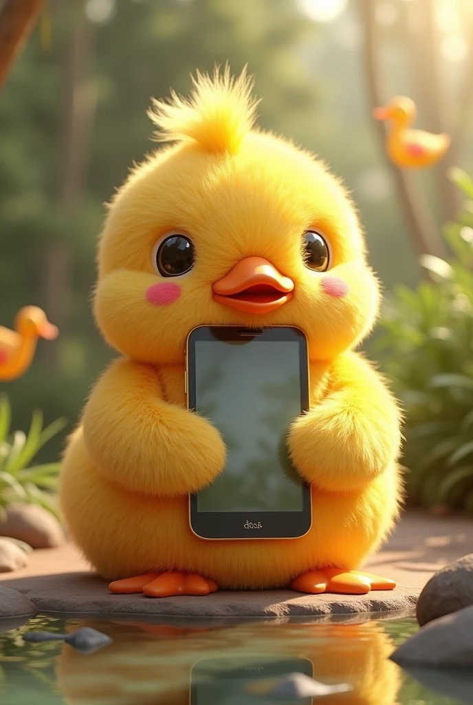 A phone that the brand says duck