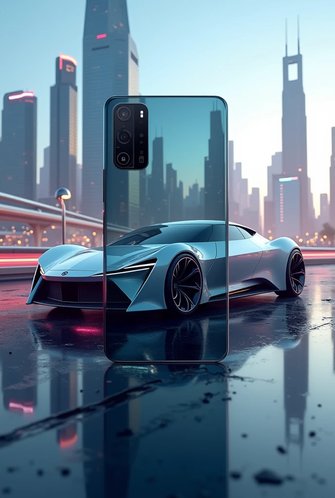 A phone created by Toyota