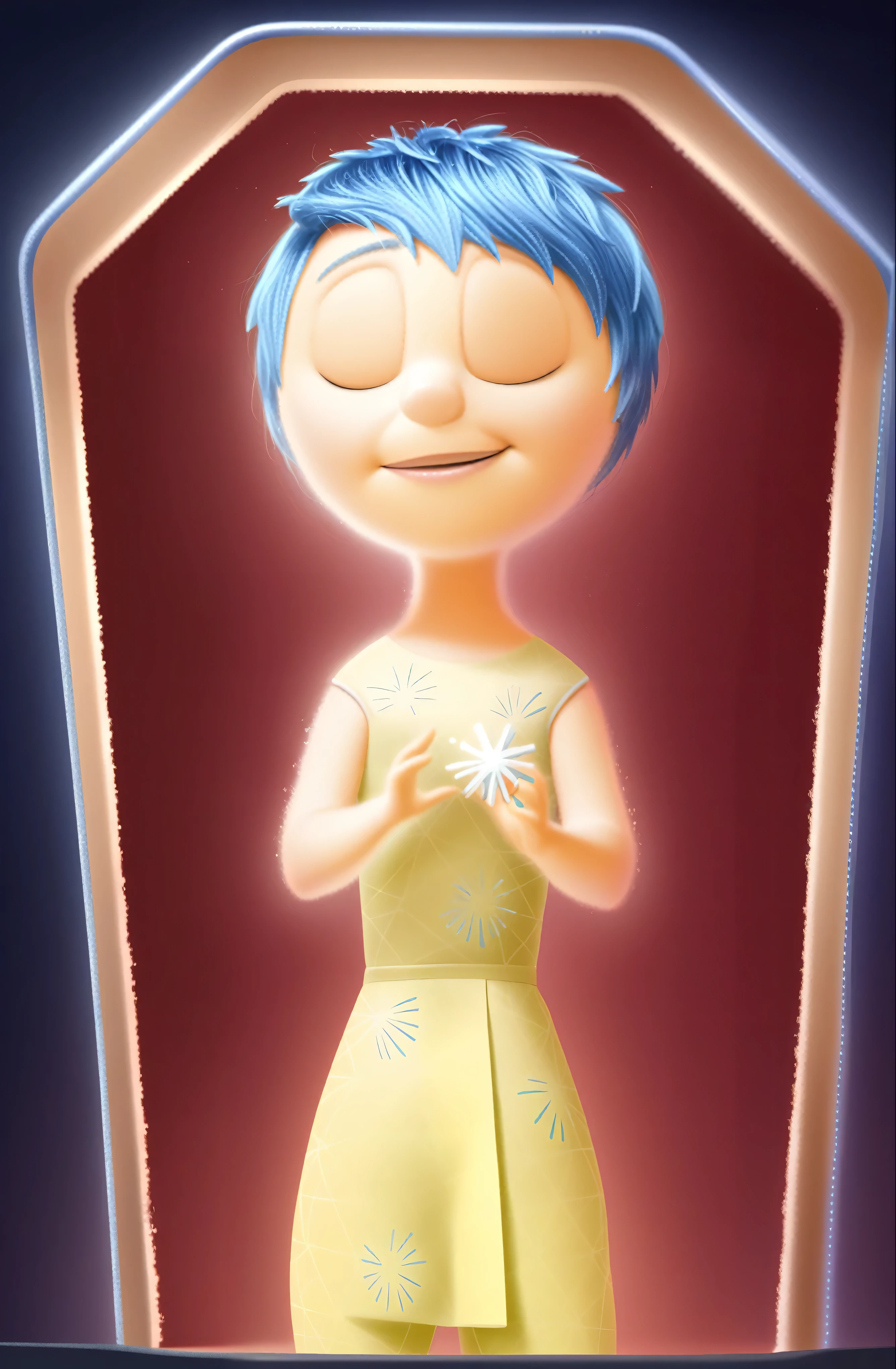 3D style, simplified design, 3D rendering, shiny texture, soft 3d model, multiple light sources, rim-light, crisp post effects rendering, (glossy plastic texture with multiple large light probe refractions), Perfect CGI, smooth silhouette, high intensity refraction, (super shiny material), most beautiful visual effects , blue background, plastic refractions, realisitic, 4K, high resolution, rim-light, photoshoot, commercial shot, profile pic, 4K, rim-light, high resolution, 4K, shiny texture, soft 3d model, multiple light sources, rim-light, crisp post effects rendering, (shiny metallic texture with multiple large light probe refractions), Perfect CGI, cgi art created only with gradients, smooth silhouette, high intensity refraction, (super shiny chrome material), most beautiful visual effects, blue background, chrome metal refractions, multiple light sources, rim-light, crisp post effects rendering, Perfect CGI, digitl art, detailed digitl art, reflexivo, best qualityer, 4K, work of art:1.2, ultra detali, realisitic, bright coloured, Dark, moody lighting, The highest quality image, ensuring every detail is displayed perfectly. It in 4K resolution, allowing viewers to immerse themselves in the richness of colors and intricate details. The realisitic rendering. under the spotlight, reflecting, High resolution image, realisitic rendering, darkness background, and rim-light photorealisitic