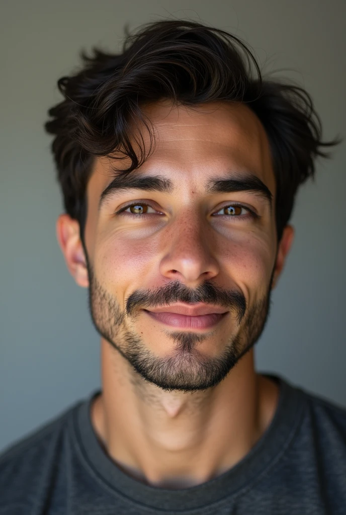 Realistic image of average young man from new jersey 