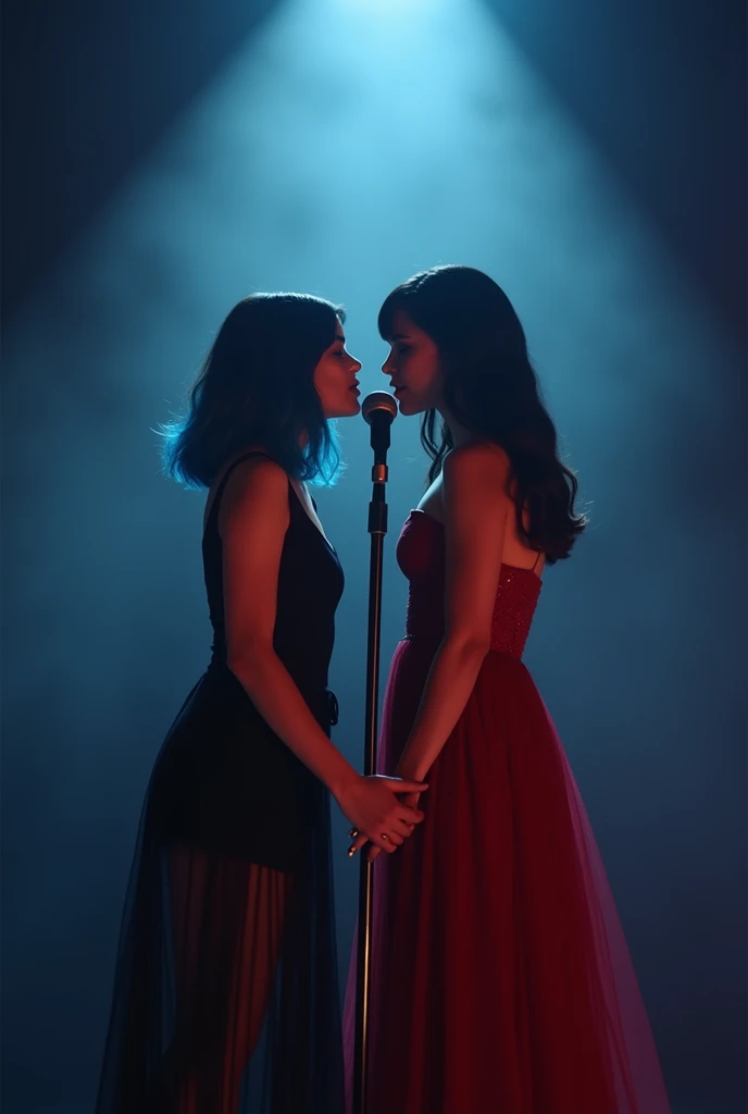 Melanie Martinez and Camila Cabello singing together