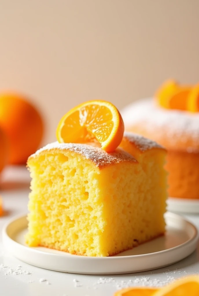 Make a simple orange cake