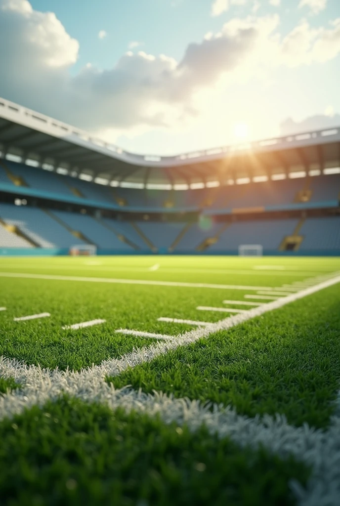 Football field background for poll