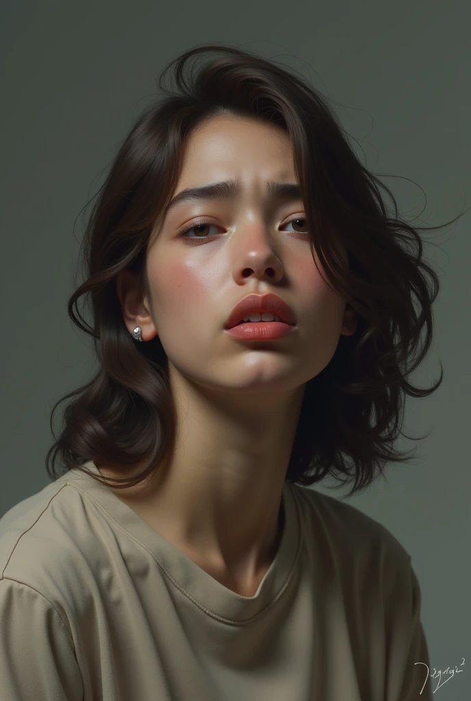 An image of a person with a thoughtful or worried expression, which represents the doubt or internal resistance that a patient may feel.