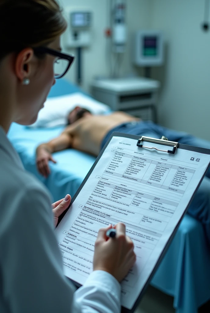 Forensic medical paperwork