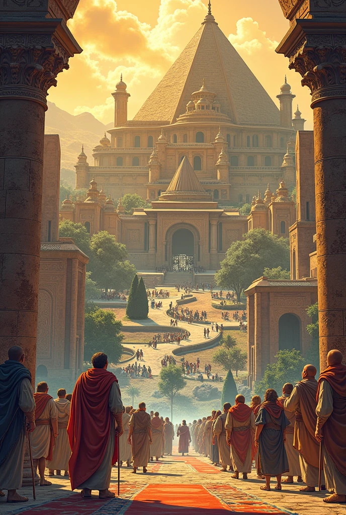 A 10-picture comic about great civilizations