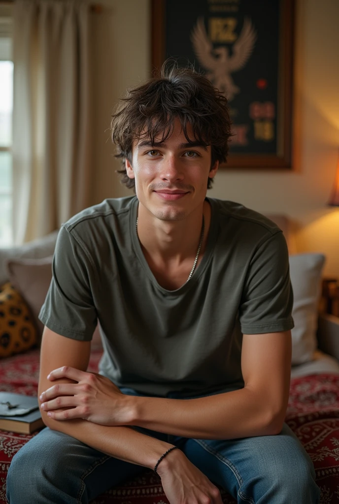 Realistic image of the average young man from New Jersey who is a Harry Potter fan