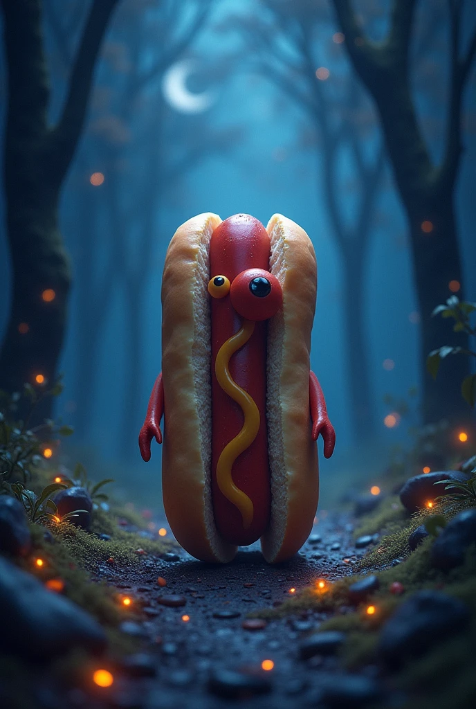 Hotdog nocturno


