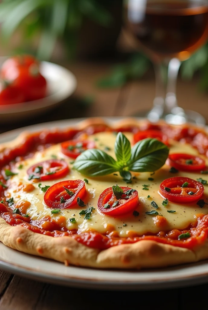 Please create a video for an Instagram ad for a restaurant called Jireh Italian food. Create a well-crafted video in red color palettes, green and white.