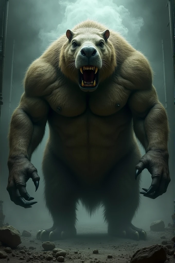 Scary capybara 