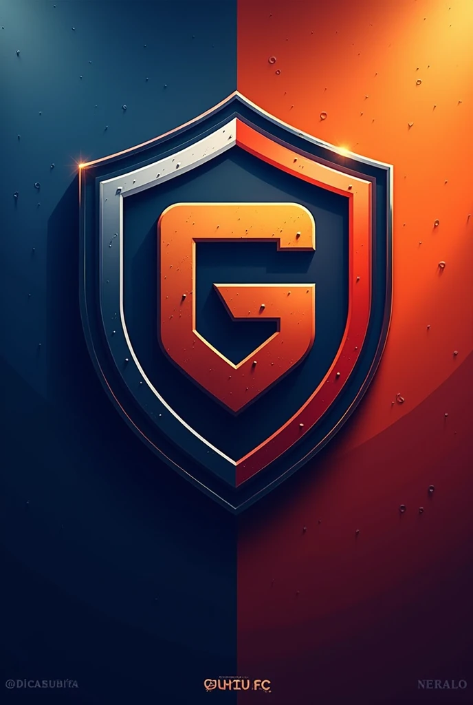 create a team shield written E OS GURI FC