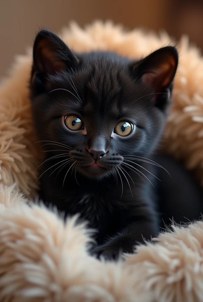 Animal Baby Cat Black Cat