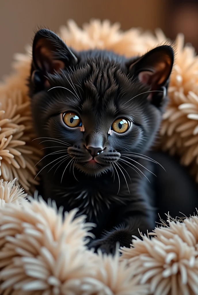 Animal Baby Cat Black Cat