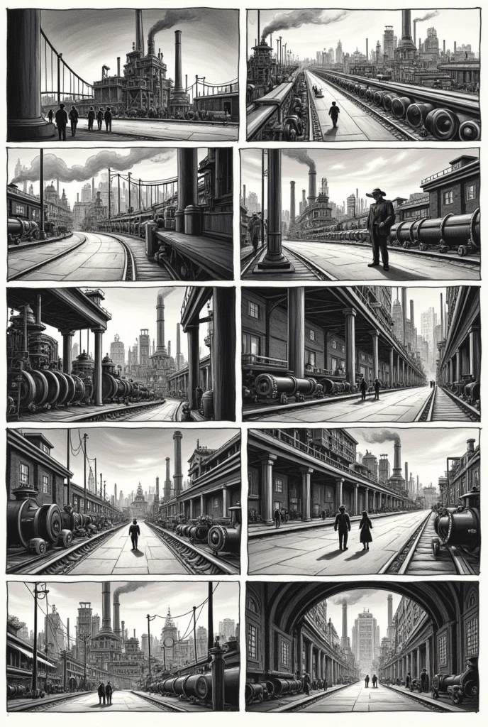 10-picture industrial revolution comic