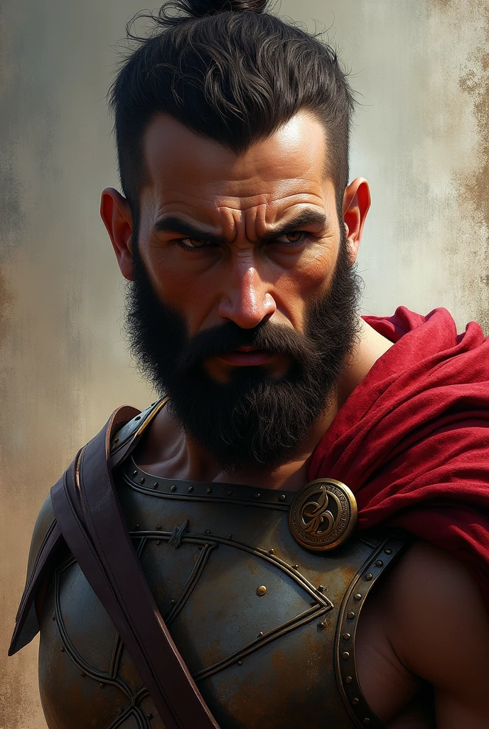 Leonidas of Sparta face