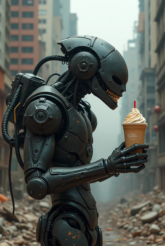 Haz un bangbu de (Zenless zone zero) grabbing a frappe