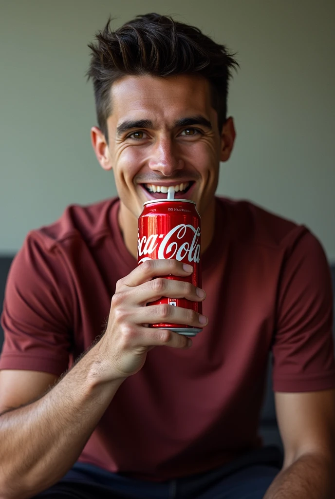 Mason mount drinking coke