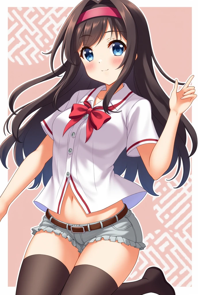 highest quality,High resolution、anime illustration style、takagi-san, one girl、closed mouth、smile、beautiful flower々Park with blooming flowers、A cute girl no matter who you look at、put your hands on your hips、absolute reference to center、smooth hair、closed mouth、brown hair、brown eyeedium hair, serafuku,cute sailorunform, (masutepiece, Best Quality:1.2), 8K, 85 mm, Official art, Raw photo, absurderes, A dark-haired, (Blue eyes, Lolita Fashion, sweetlolita, Gothic, Dress:1.2), Idol face, Upper body, Beautiful Girl, gardeniass, Copenhagen, Short sleeve, Elegance, Sophisticated, gardenia, Film grain, chromatic abberation, Sharp Focus, face lights, Dynamic lighting, Cinematic lighting,(( red blush、embarassed expression, Look away、Looking down in embarrassment:1.2))、(((tucking up the skirt、Pink panties are visible、Sujiman、slit)))、NSFW、A Certain Science Super Electromagnetic Cannon, masterpiecehighest quality high resolution、takagi-san , long hair, sit with both knees bent、In the school、(angle from below)、embarrassing((Mansuji、Mekoji))、((WAlsokles in panties))、Anime girl in swimsuit in pool with leaf on her head, wet swimsuit, realistic bikini, is weaAlsog a swimsuit, swimsuit, tits, Smooth anime CG art, swimsuit, Enchanting Anime Girls, Asuka's suit under clothes!, nami one piece, pixiv 3dcg, Also, show your panty, Splash art anime , japanese idol,1 girl,dynamic pose,beach,swimsuit, looking at the viewer, thick eyebrows, laughter,(one woman)、(masterpiece)、(best quality)、(super detailed)、(high color saturation)、(CG illustration)、((Full Angle))、woman, 16-year-old、delicate and beautiful features、(blush)、(wavy long hair、dark bNot enough hair)、(messy hair)、((shoulder top))、see-through clothes:1.3、((black stockings))、(pink lace panties)、(dark blue pleated skirt)、(nipple)、medium chest,、((looked back))、(Woman sitting on the floor)、best lighting、simple background、anime girl in bikini standing on the beach with palm trees, Wallpaper anime Blue Water, 4k Race Manga wallpaper, anim