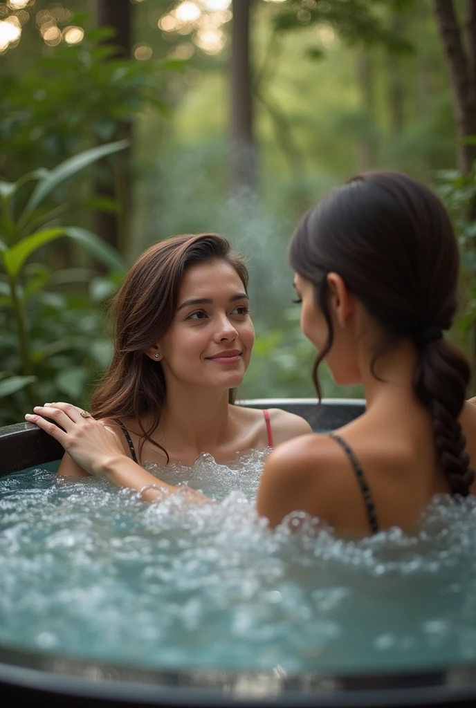 in bath